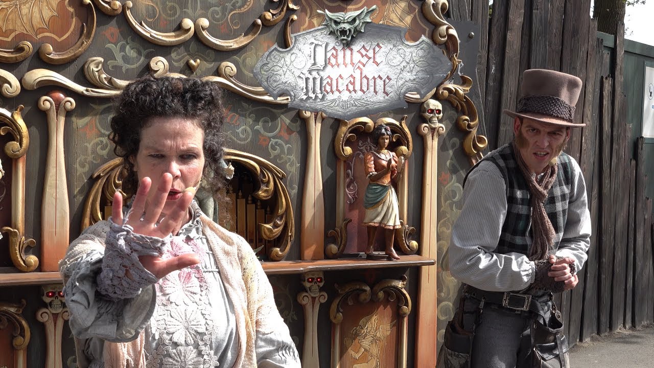 Efteling Danse Macabre Nieuwe Charlatans Show Variant 2 Multicam #efteling 4K