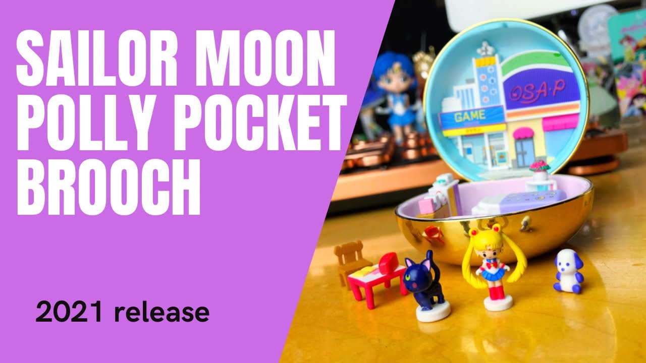 2021 Sailor Moon Polly Pocket Toy Review セーラームーン 