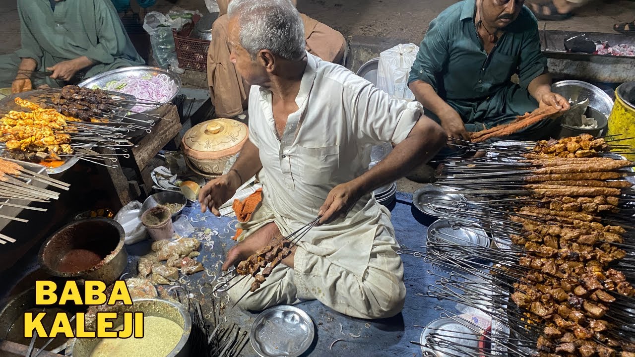 Lyari Khadda Market Food Street | Baba Kaleji 50-Year-Old BBQ Spot in Karachi | Liyari Street Food