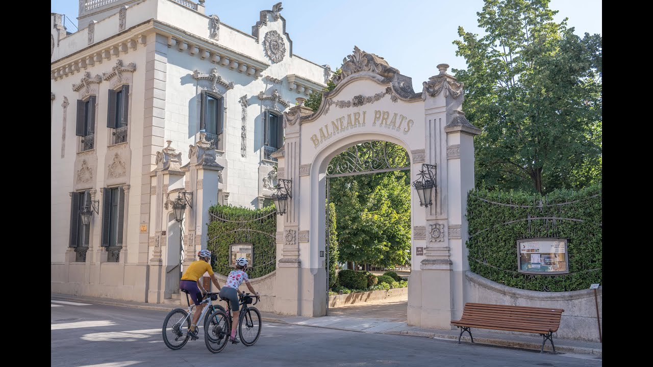 Rutes ciclistes i benestar al Balneari Prats, Caldes de Malavella.