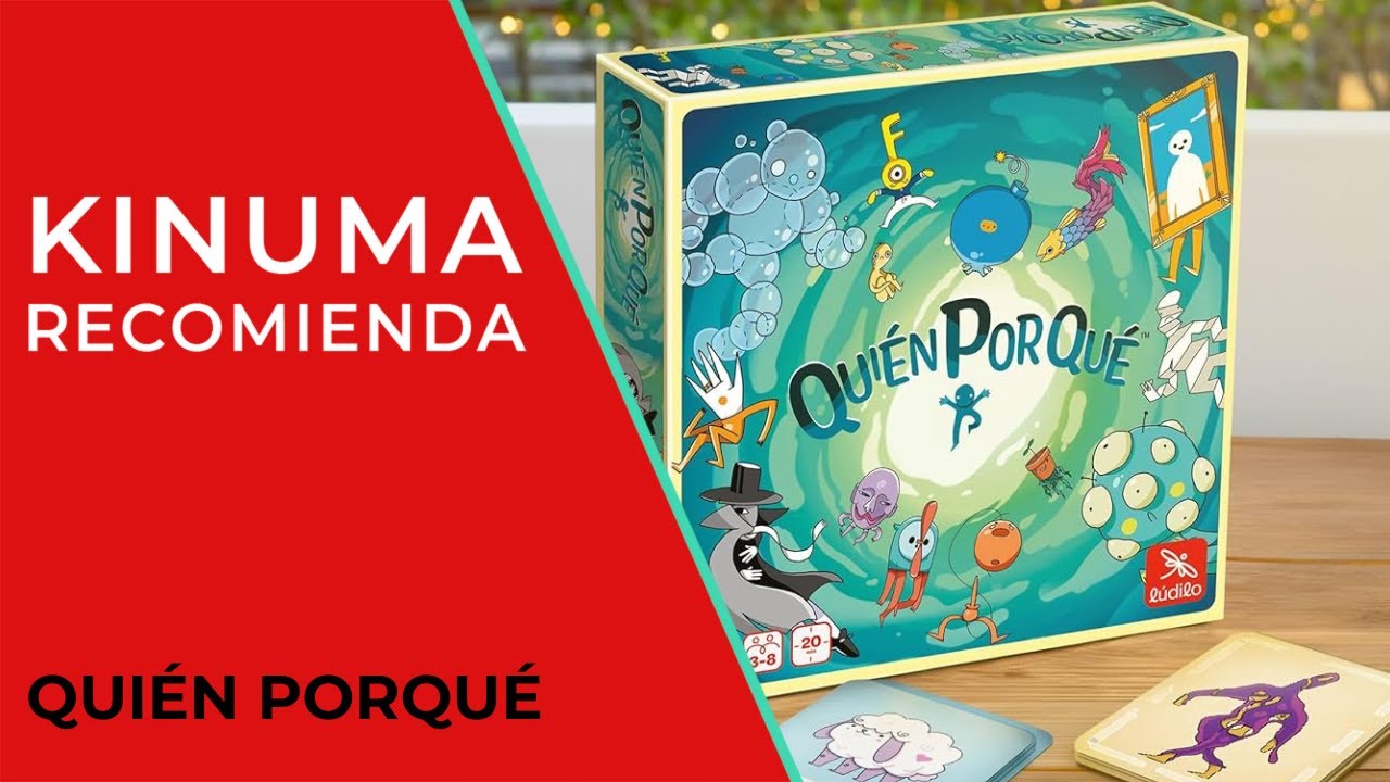 ¿Cómo se juega a QUIÉN POR QUÉ?💡|| Kinuma Recomienda