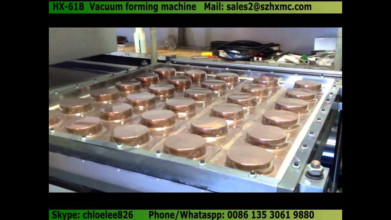 Semi-auto Vacuum Forming Machine -Plastic Vacuum Forming Machine