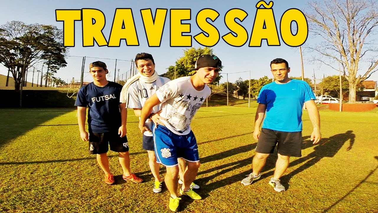DESAFIO DO TRAVESSÃO COM YOUTUBERS - feat. Aruan Felix, Danilo Crespo, Maiki021, MadeInBr