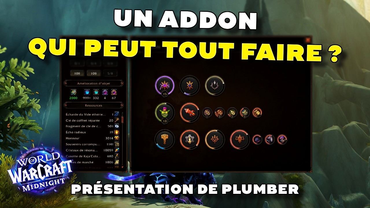 PRÉSENTATION DE PLUMBER UN ADDON SUPER UTILE !