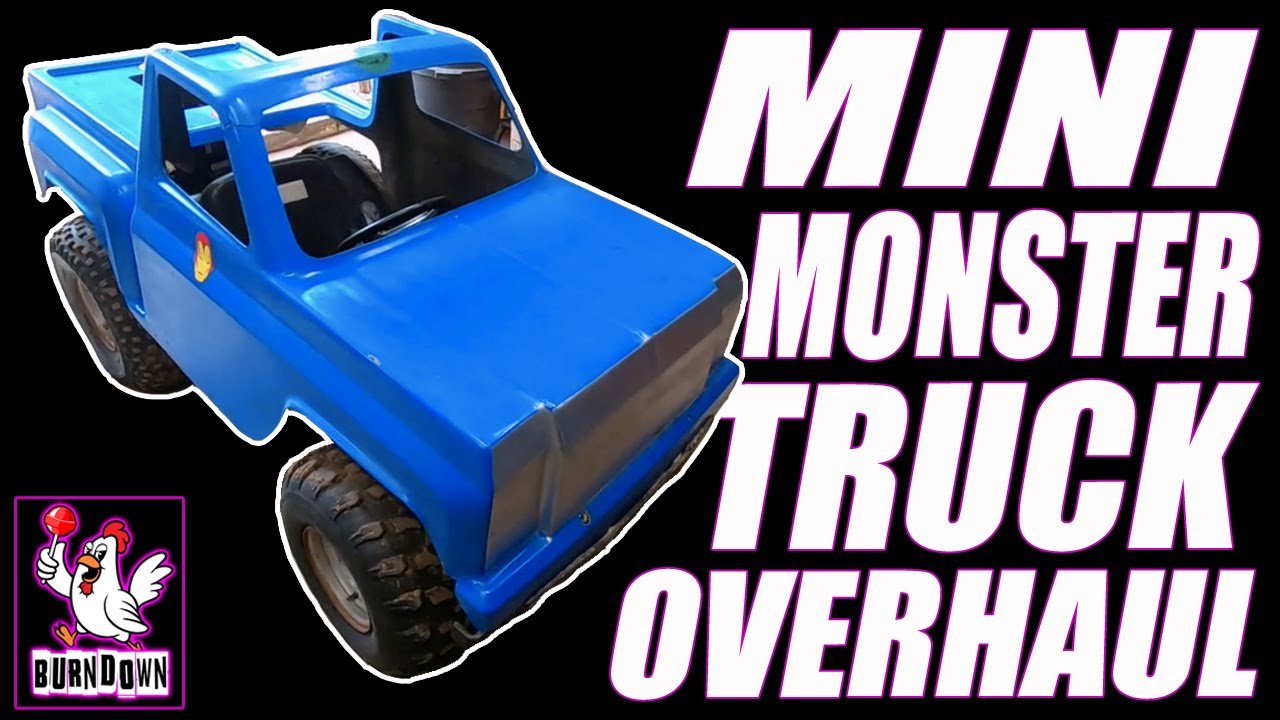 Mini Monster Truck Go Kart Overhaul