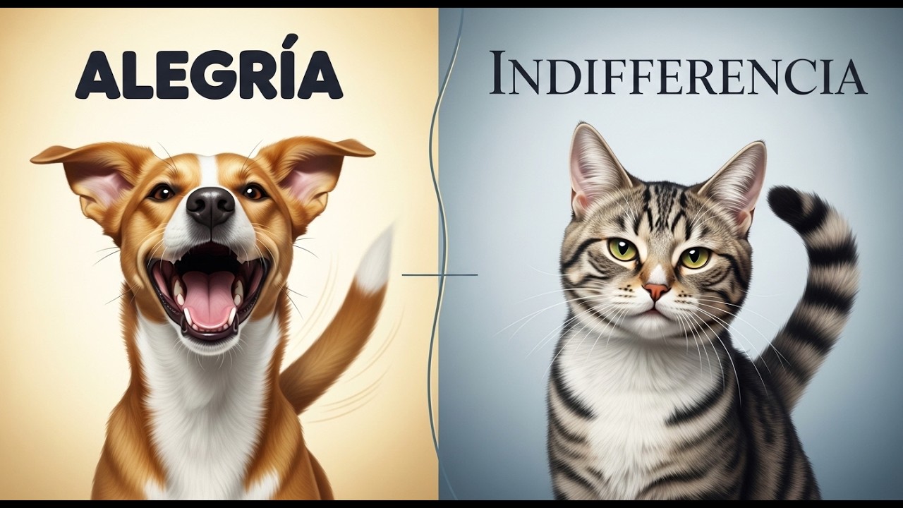 Diferencia emocional entre perro y gato: ¿quién se aferra más?