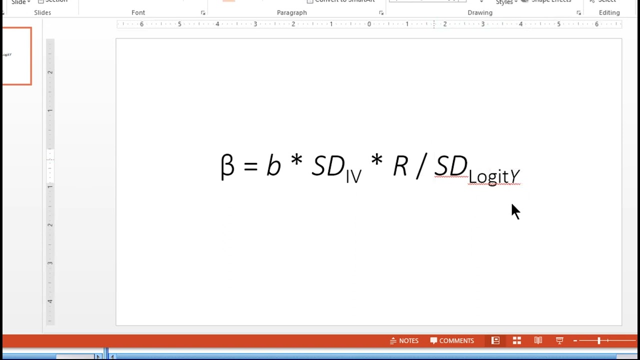 V17.6 Standardized Beta Weights for Logistic Regression
