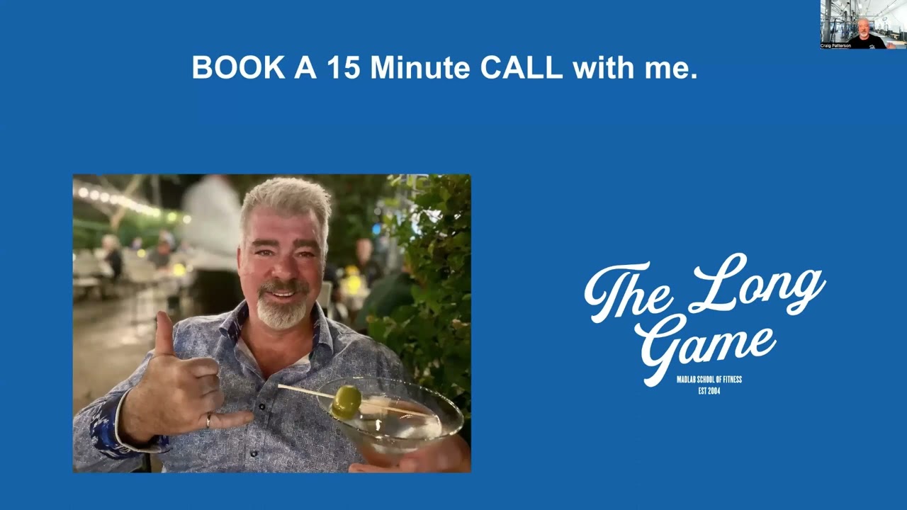 Book a 15 Minute Call with Madlab&rsquo;s Founder Craig &ldquo;Patty&rdquo; Patterson