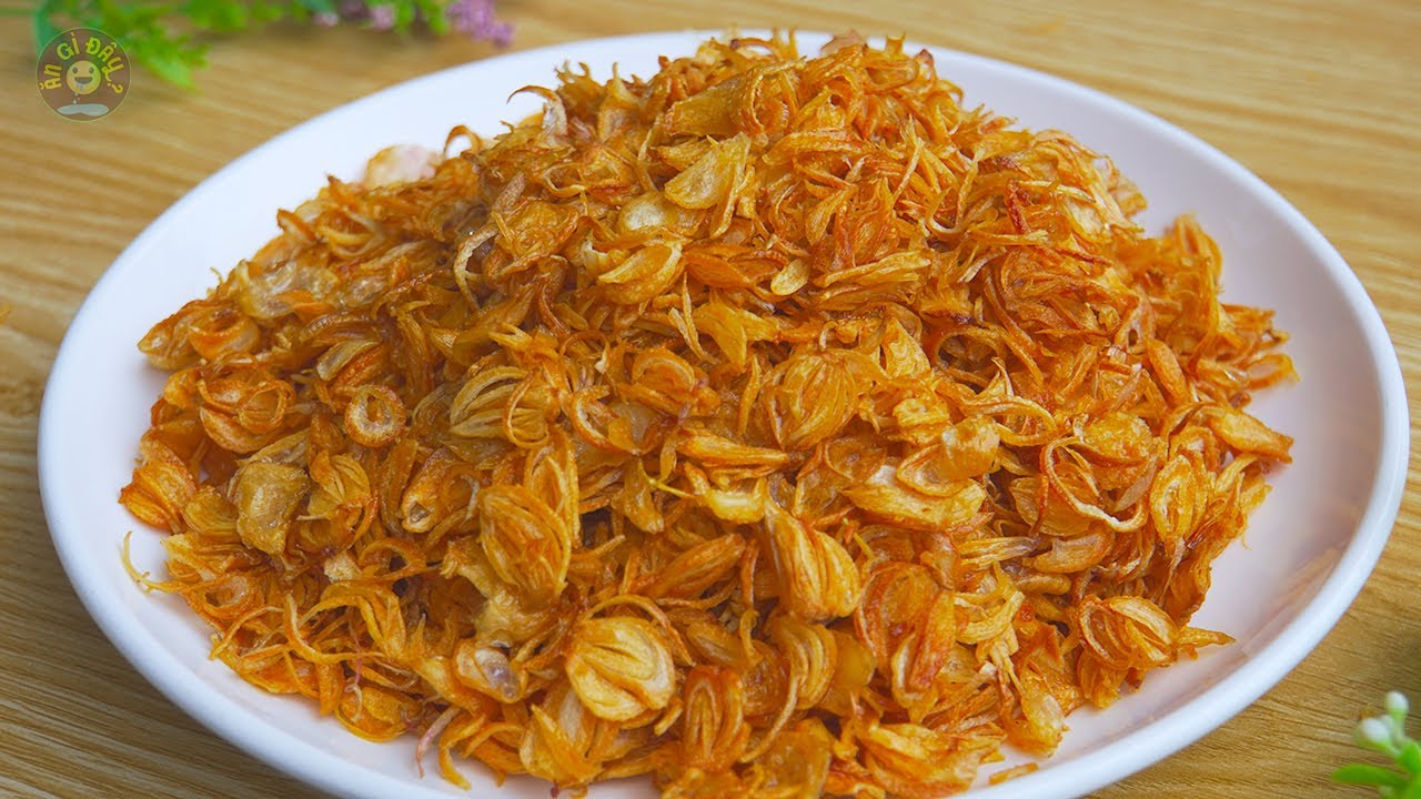 Làm Hành Phi Thì Dễ Nhưng Để Giòn Ngon Lâu Hư Thì Cần Chú Ý 3 Điều Này