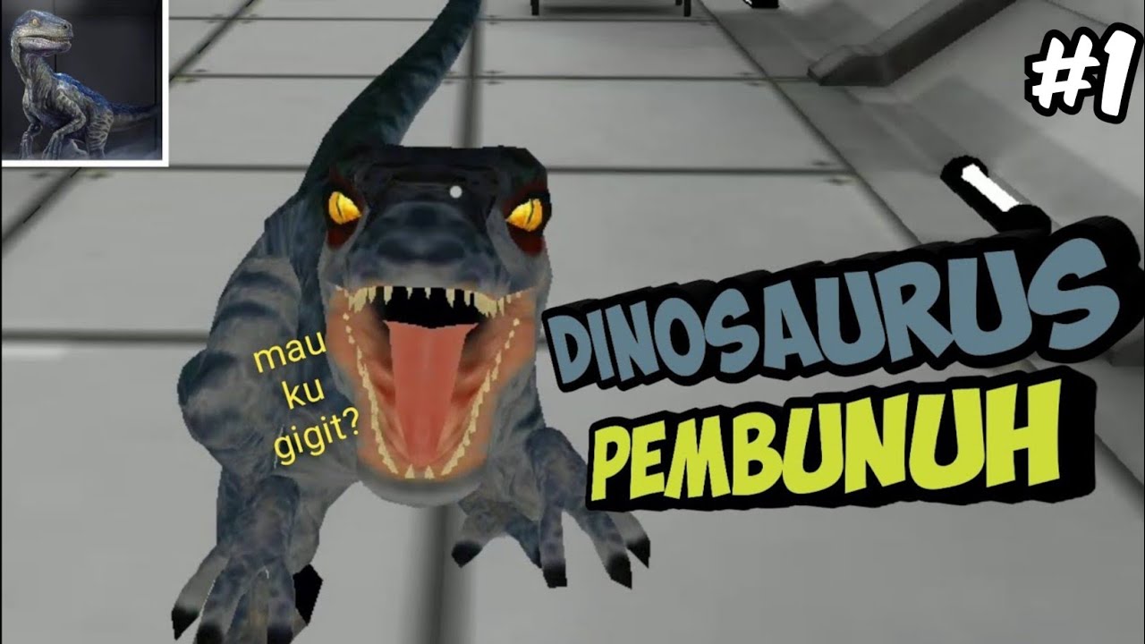 DITEROR DINOSAURUS KESURUPAN!! - Dino Terror Indonesia (Part 1) | Normal Mode