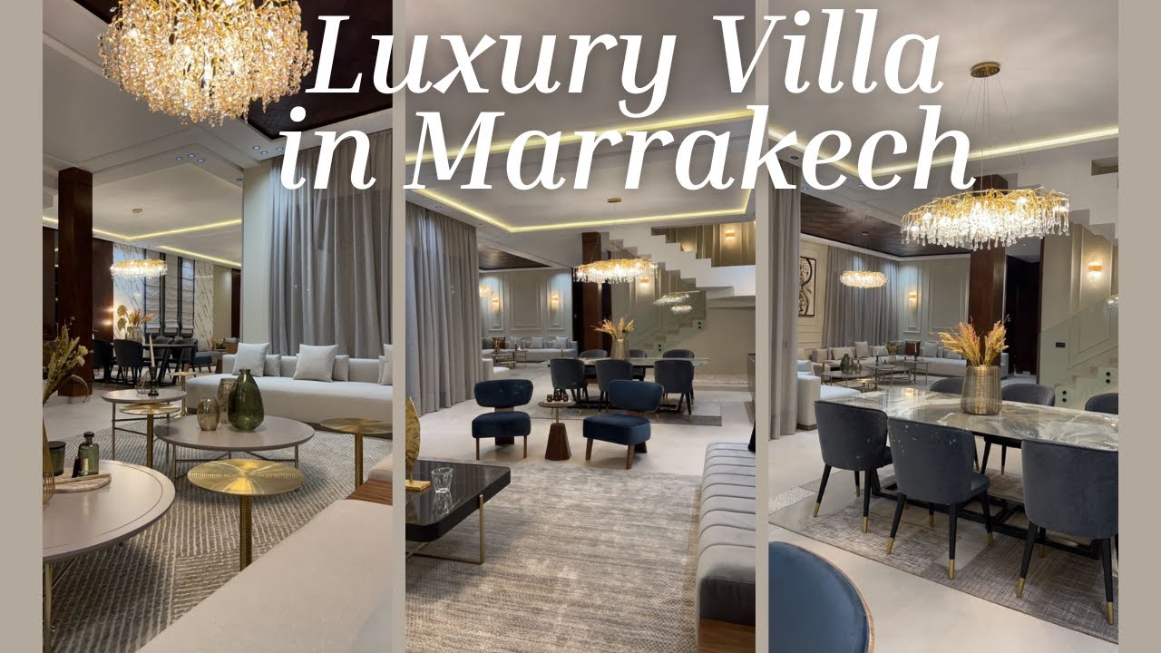 VILLA NEUVE DE LUXE À MARRAKECH À PARTIR DE 800 000€