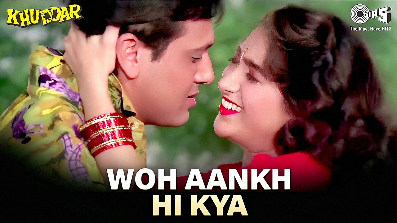Woh Aankh Hi Kya | Khuddar | Govinda, Karisma Kapoor | Sonu Nigam | 90's Hits | Anu Malik | 90s