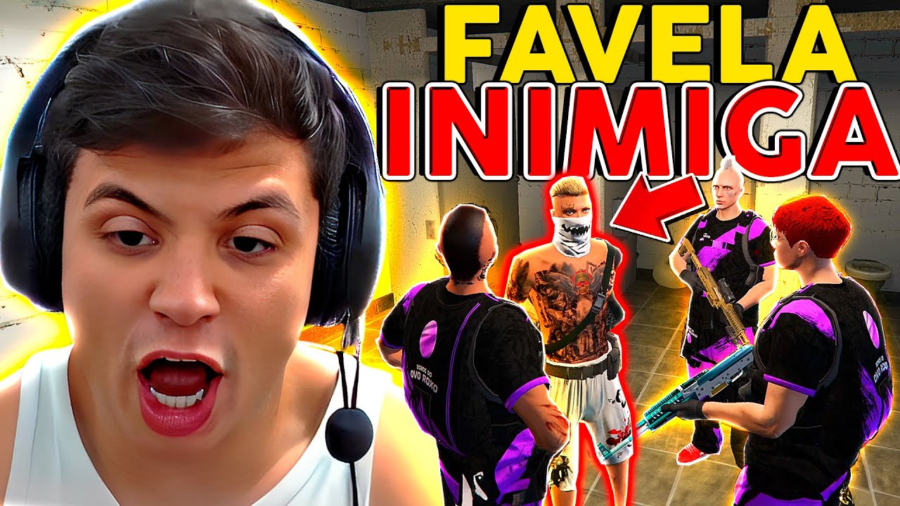 DESTRUÍMOS AS FAVELAS CONCORRENTES no GTA RP 😱 (Paulinho o LOKO)