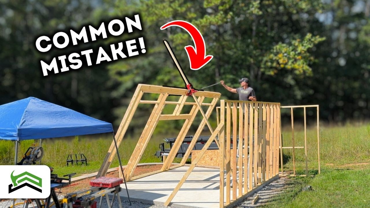 5 Beginner Shed Framing Mistakes (and How to Fix Them)