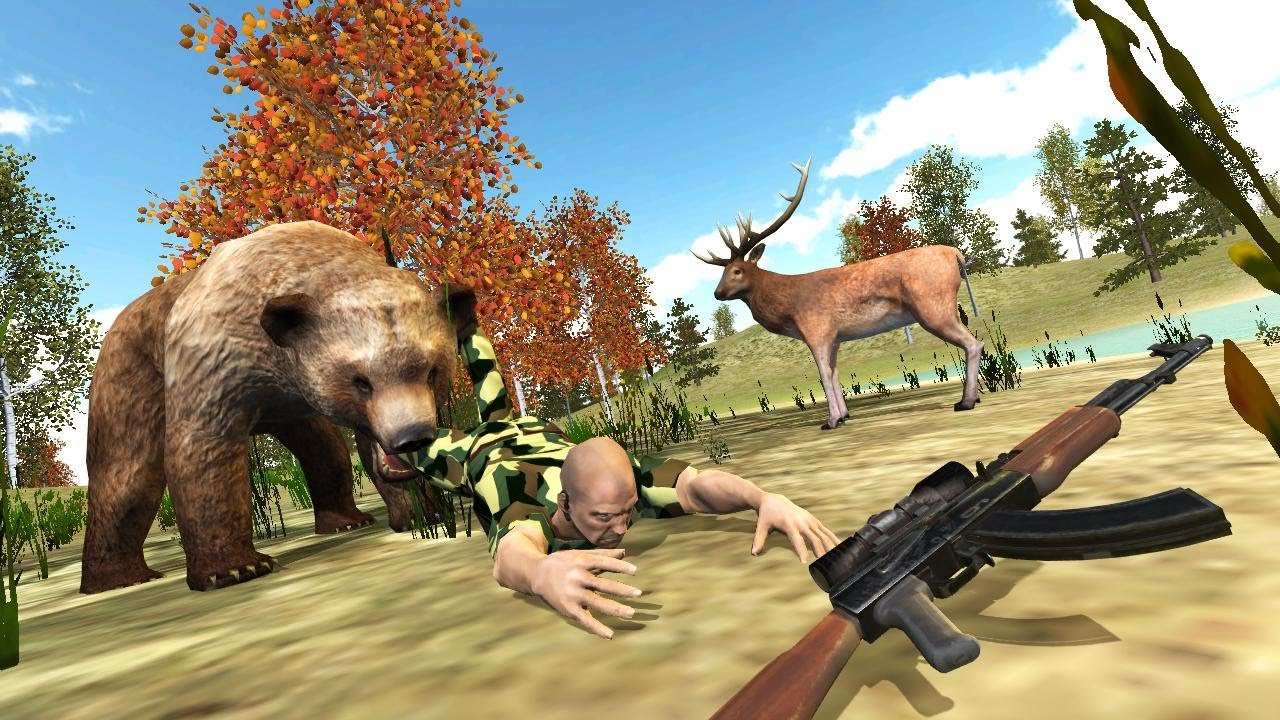Hunting Simulator 4x4 Ca&ccedil;ada de animais. O melhor simulador de ca&ccedil;a 2021