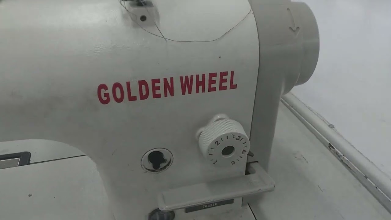How to set takeup leaver position of single needle machine cs5170 golden wheel