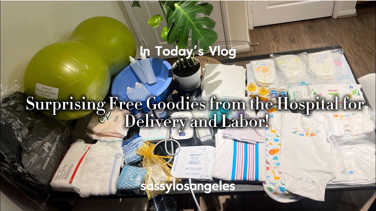 Hey Moms! Must-Know Freebies from Kaiser Permanente Hospital for Delivery and Labor!👩🏻‍🍼🤰🏻✨ #newmoms