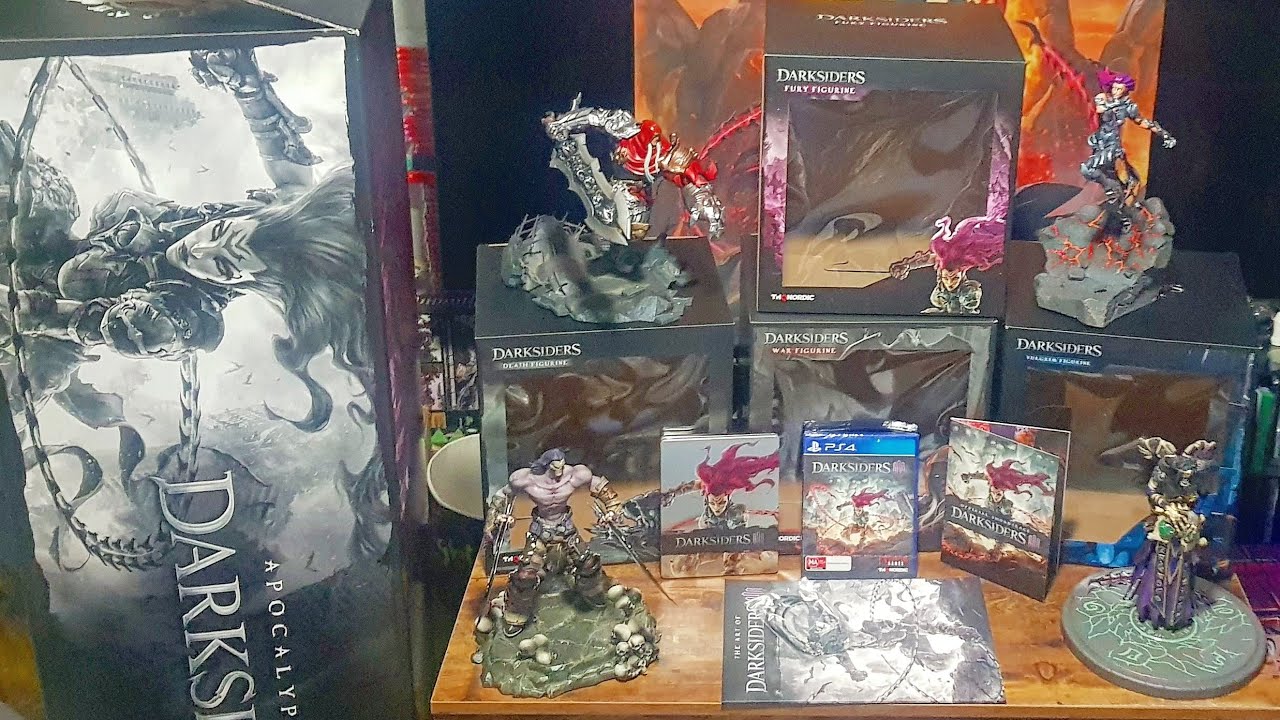 Unboxing: Darksiders III Apocalypse Edition PS4