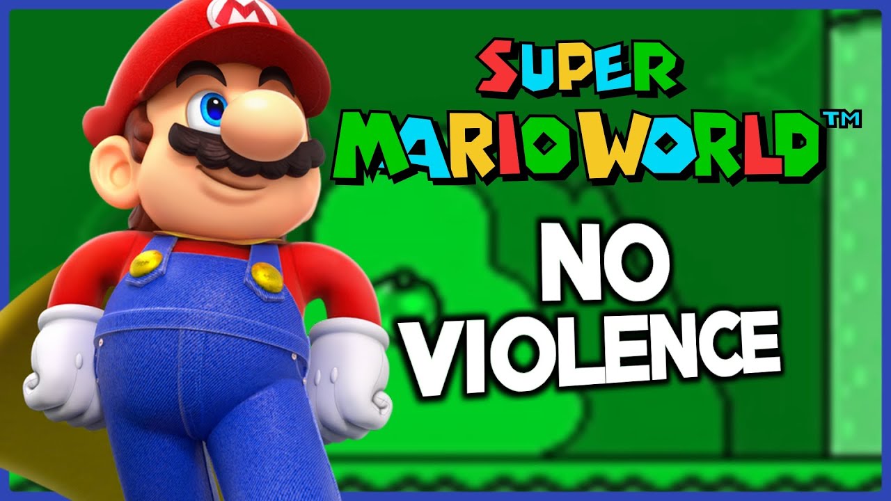 I tried BEATING Super Mario World WITHOUT USING VIOLENCE!