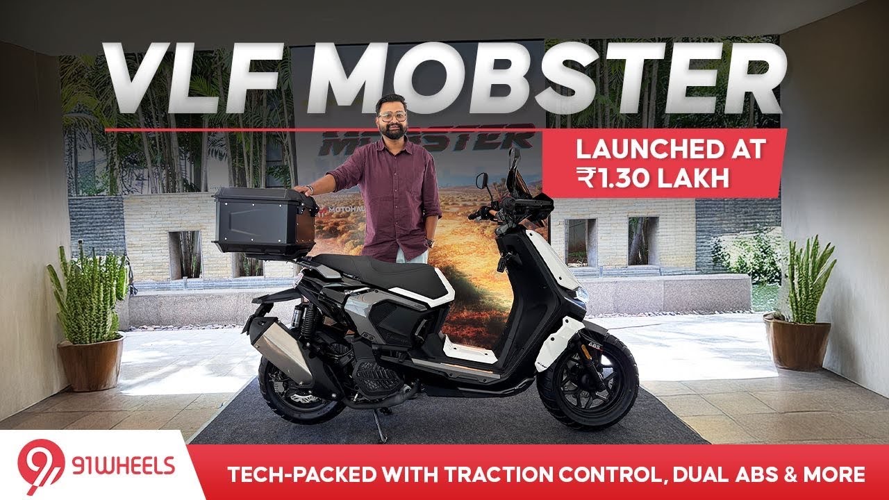 Встречайте VLF Mobster 135 | Самый продвинутый и мощный 125-кубовый скутер на сегодняшний день | ...