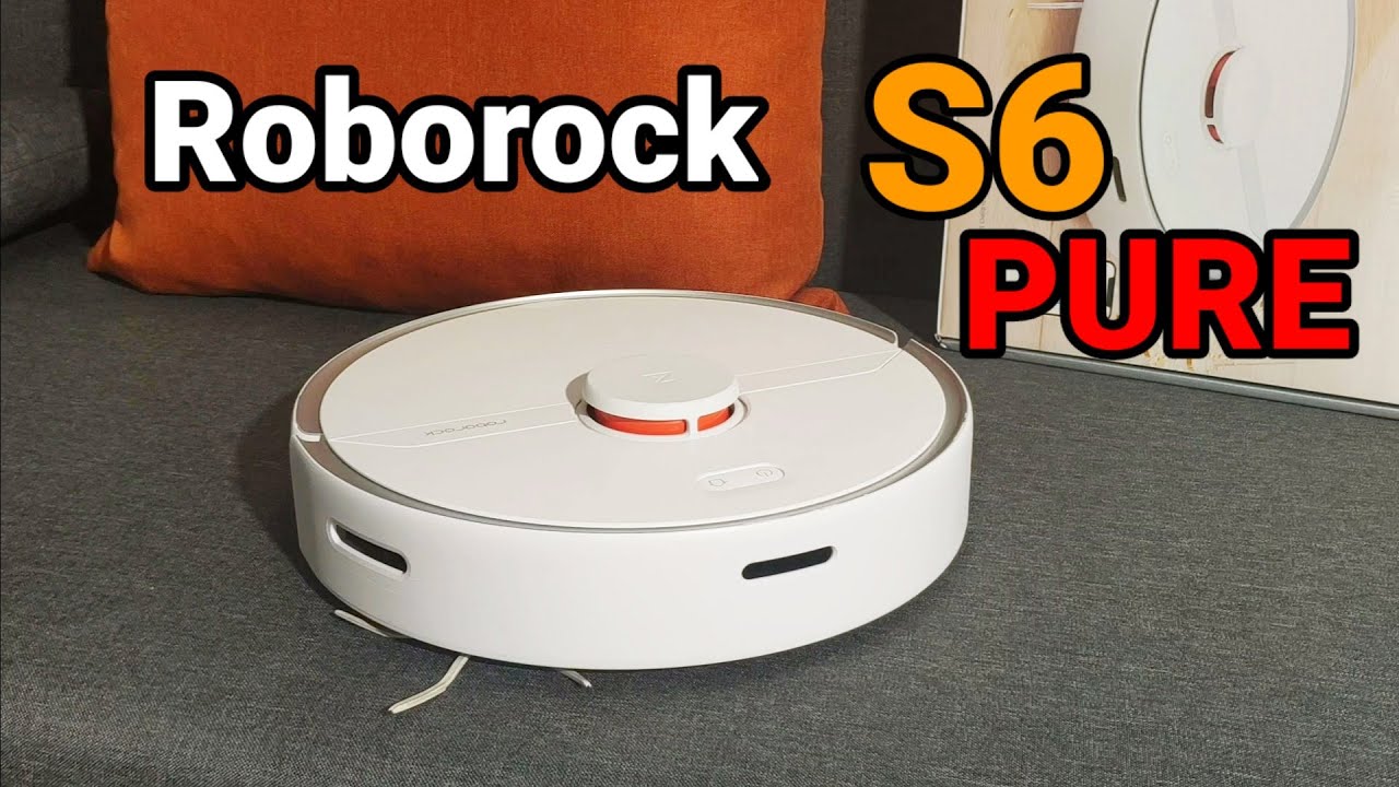 Roborock S6 Pure TESZT - A robotporszívó!