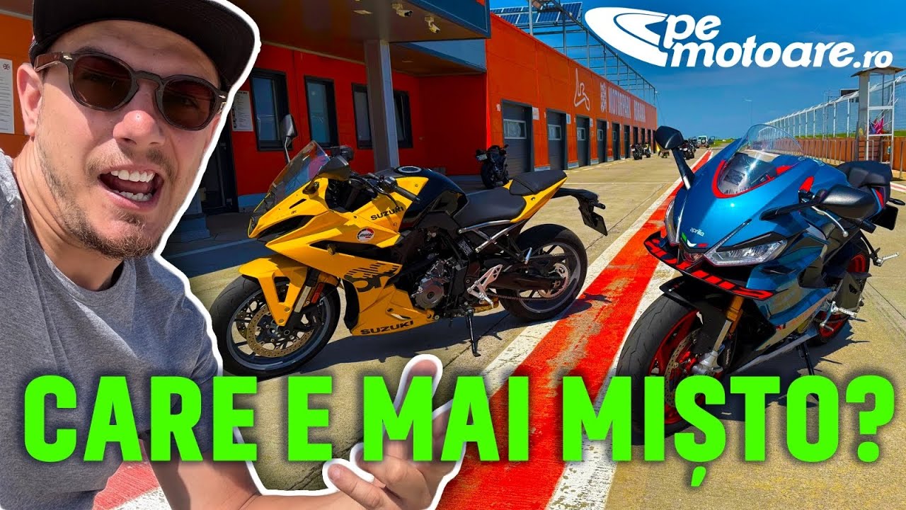2025 Aprilia RS660 VS Suzuki GSX8-R Test Pe Circuit | Ce Trebuie Sa Stii Inainte Sa Cumperi