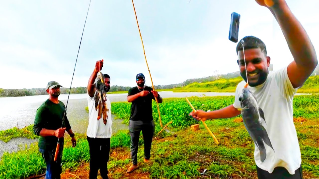 Fishing in Navet Dam Trinidad. catch | clean | cook 