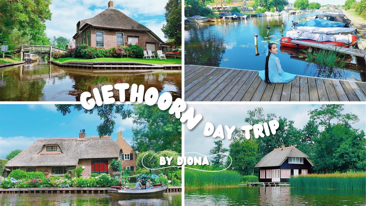Giethoorn in 4K – The Fairytale Village Without Roads?! 🚣‍♂️ #netherlandstravel #traveleurope 