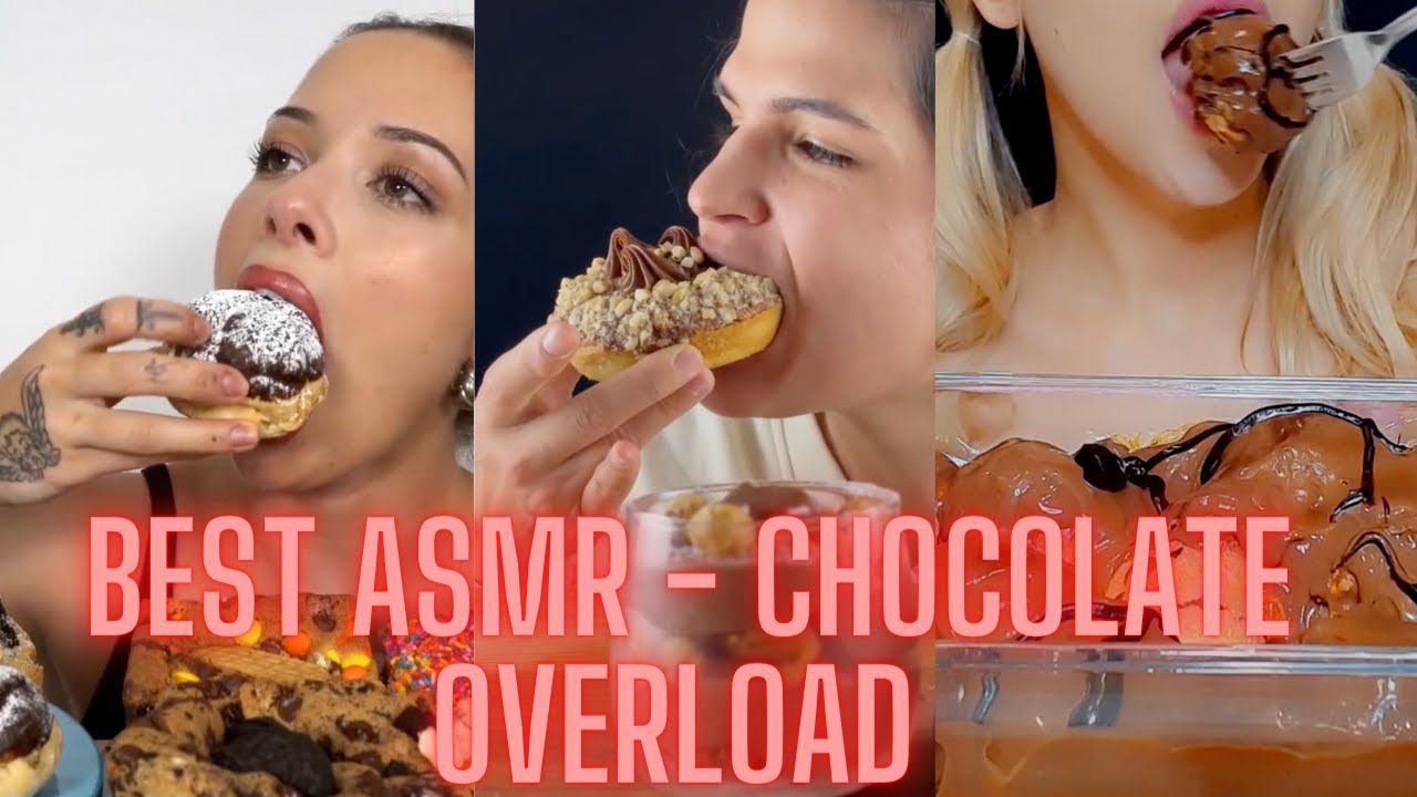 ASMR Chocolate Party Chocolate overload Mukbang, Soft sounds No talking