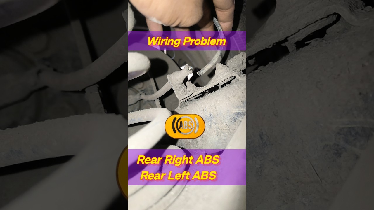 C1209 C1206 ABS Rear Wheel Speed Sensor Wiring Hyundai Xcent #abs #ankushmoters #viralvideo #youtube
