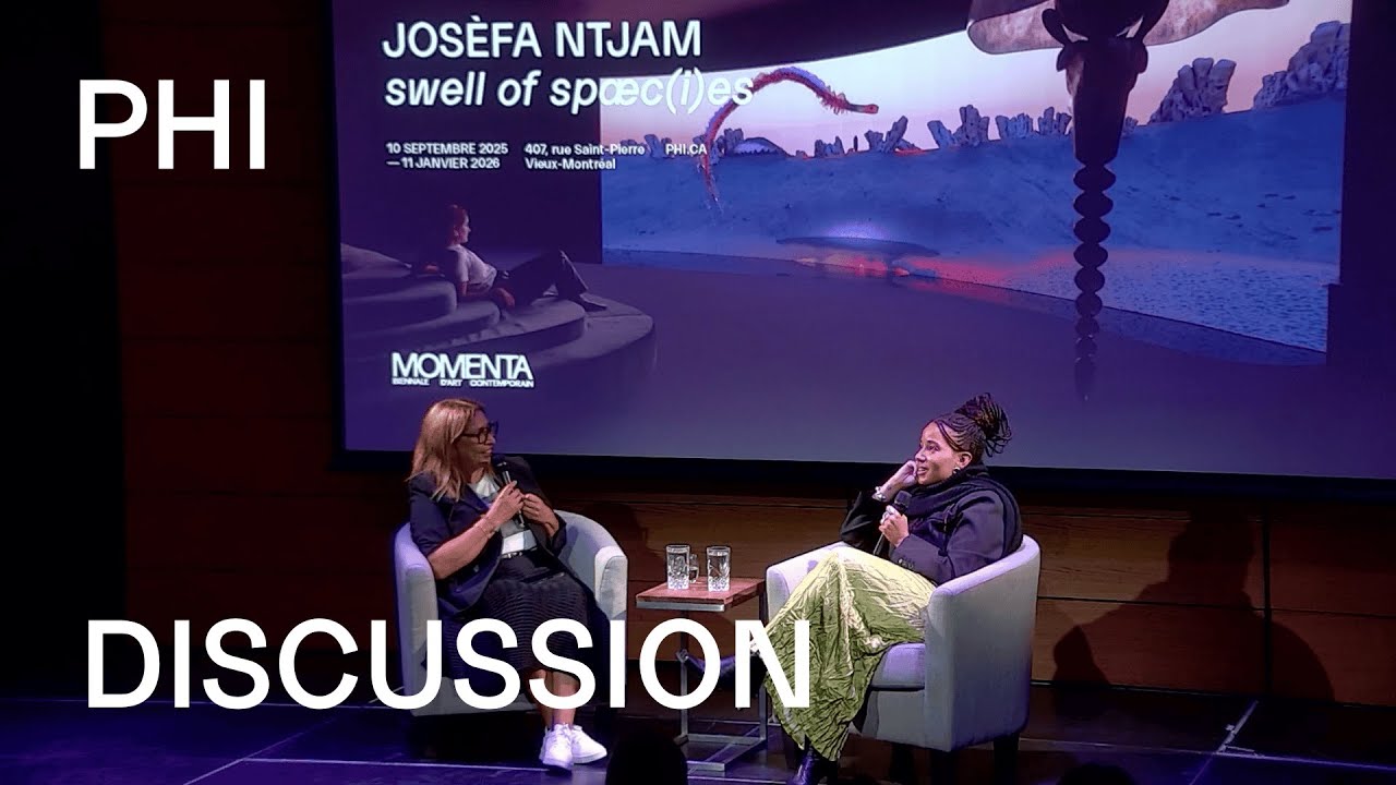En conversation avec Josèfa Ntjam | swell of spæc(i)es | PHI