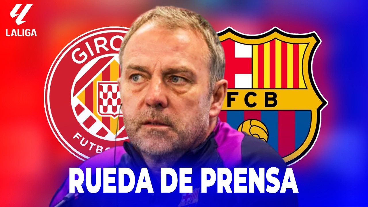 Hansi Flick Rueda De Prensa | Girona x Barcelona - La liga 25/26