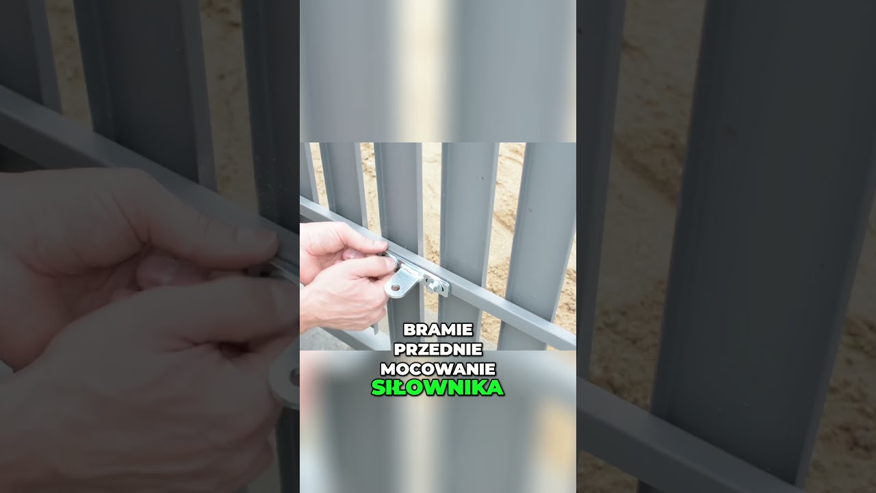 Jak zamocować siłownik do bramy? Odpowiedź w tej instrukcji! #montaż #siłownik #napęd #elektrobim