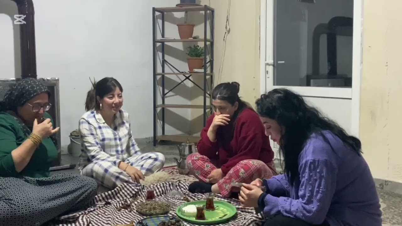 SELDA GELDİ❤️KIZLARLA SOBADA KESTANE 🌰KİME SİNİRLENDİM😡