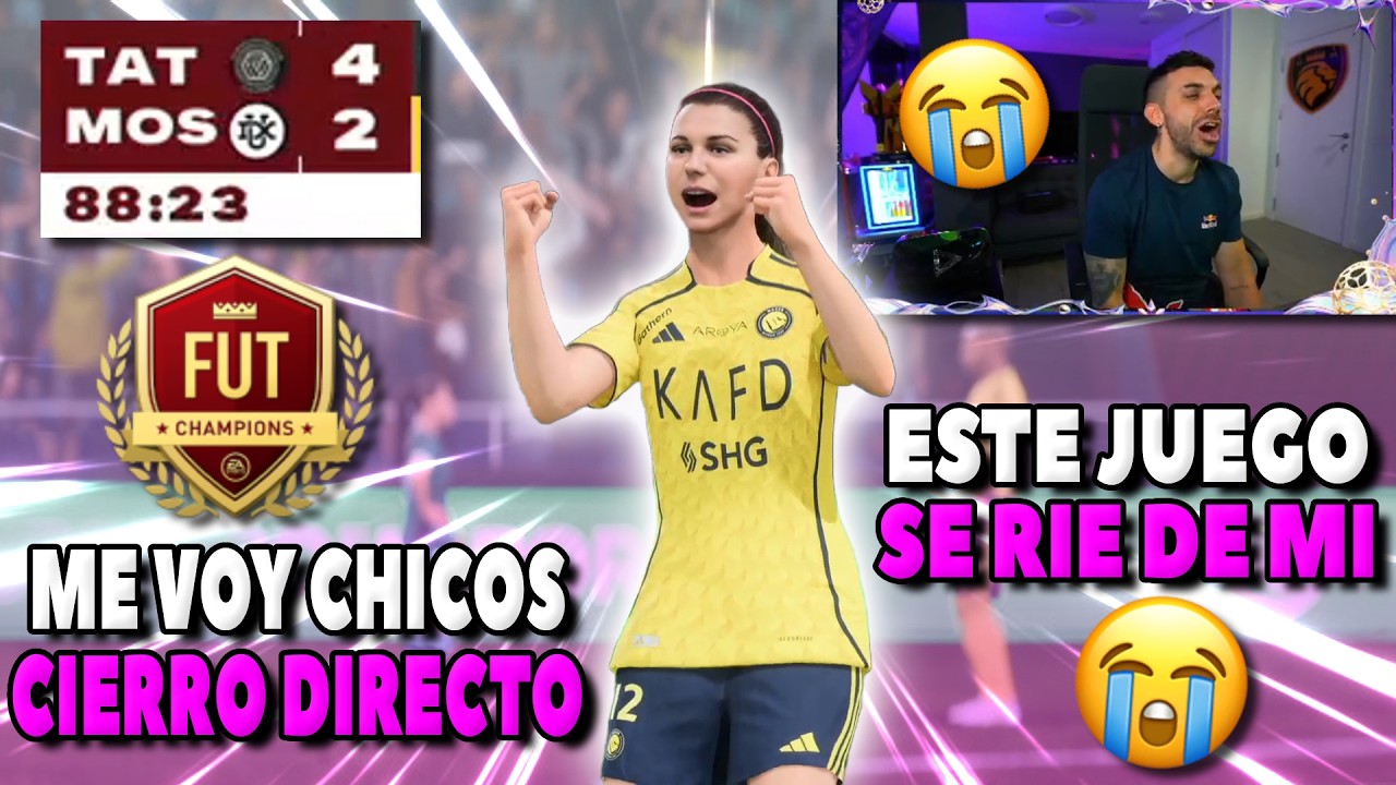 DjMaRiiO PIERDE con UN COJO  y TERMINA ANTES el DIRECTO  | Lloros y Enfados FC 26