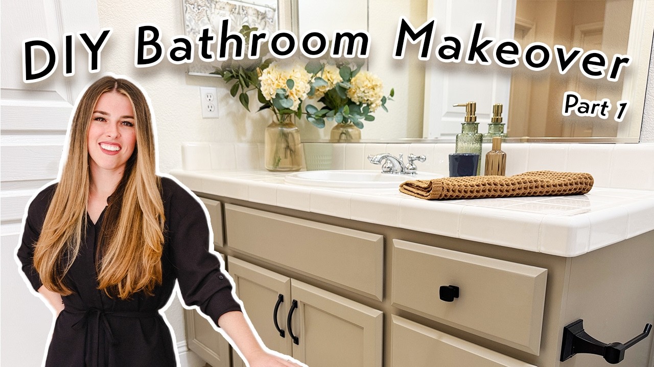 DIY Bathroom Makeover Part 1 &  Major Life Update!