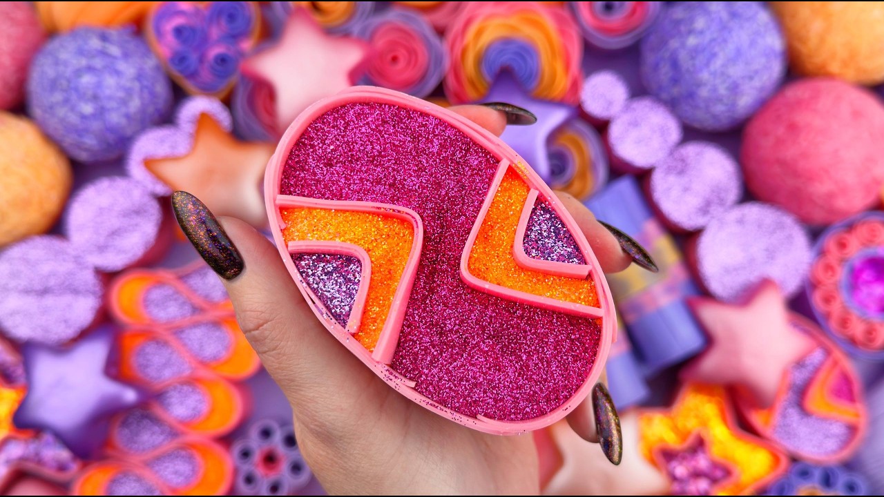 [ASMR] Ultimate Satisfying Soap Crumbles & Glitter Foam Destruction | Extreme Crunchy Tingles
