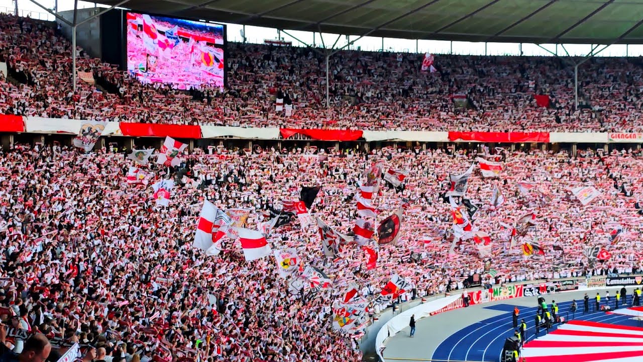 🏆 30.000 VfB Fans singen Hymne 