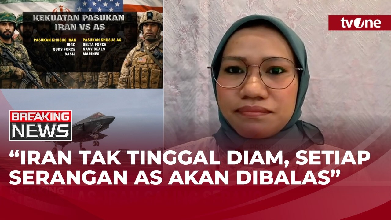 Kembali Saling Serang Dengan AS, WNI Beberkan Kondisi Terkini di Iran | Breaking News