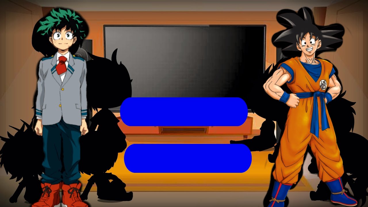 MHA reacciona a deku es Goku ¿parte 1?