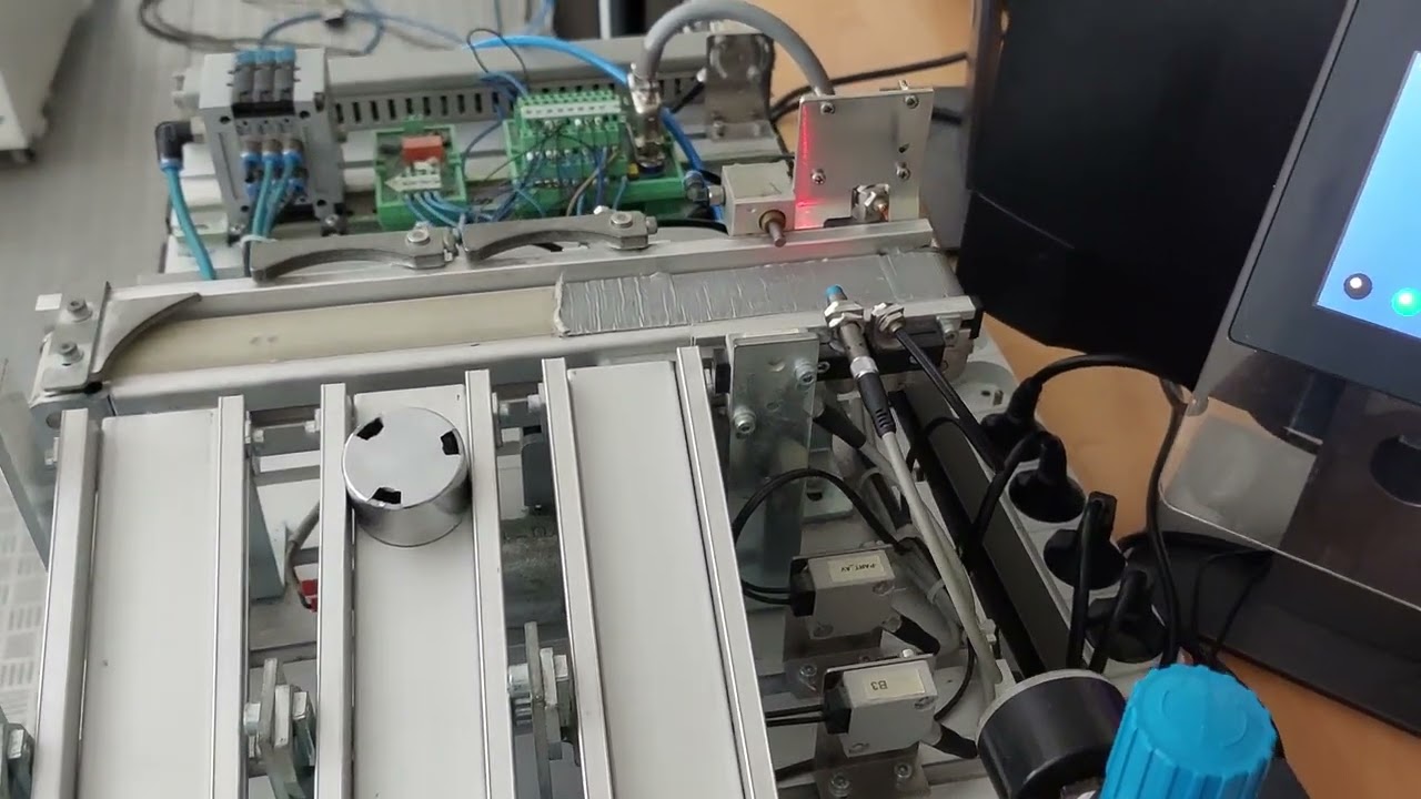 Station de tri Festo, test finale : SAE Chaîne