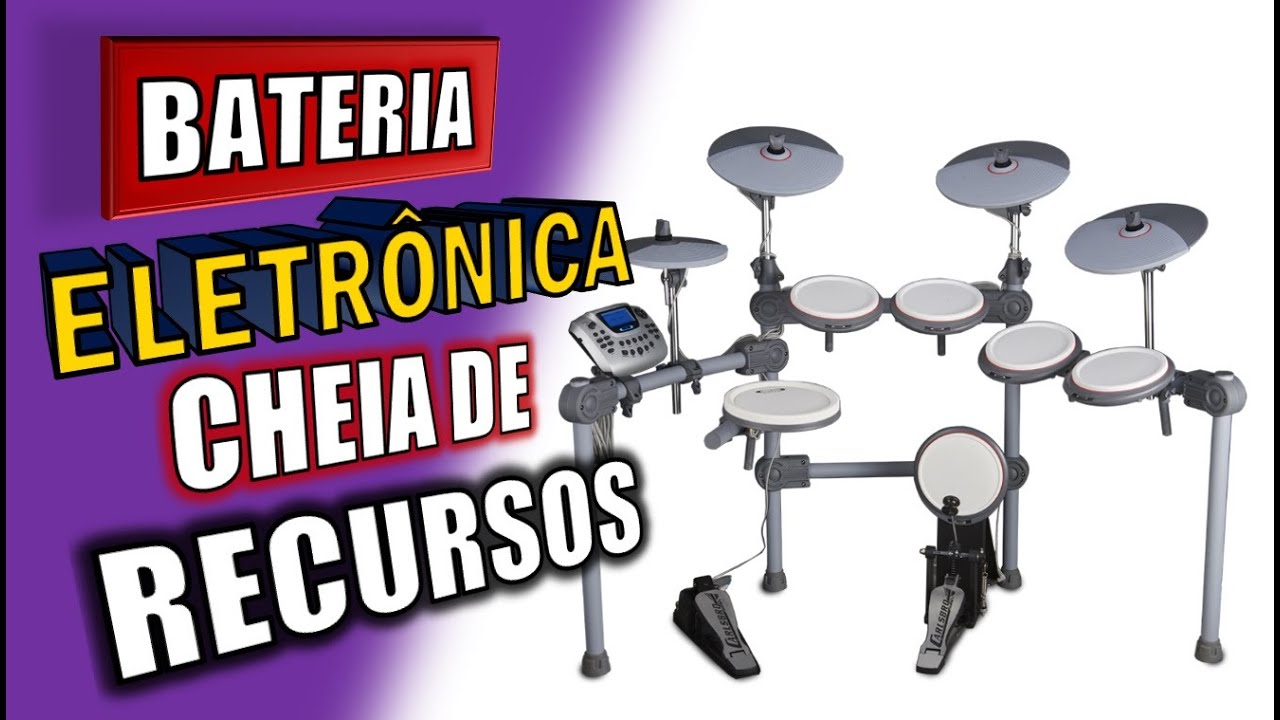 Bateria Eletrônica Carlsbro CSD200 e CSD230 com muito recurso!