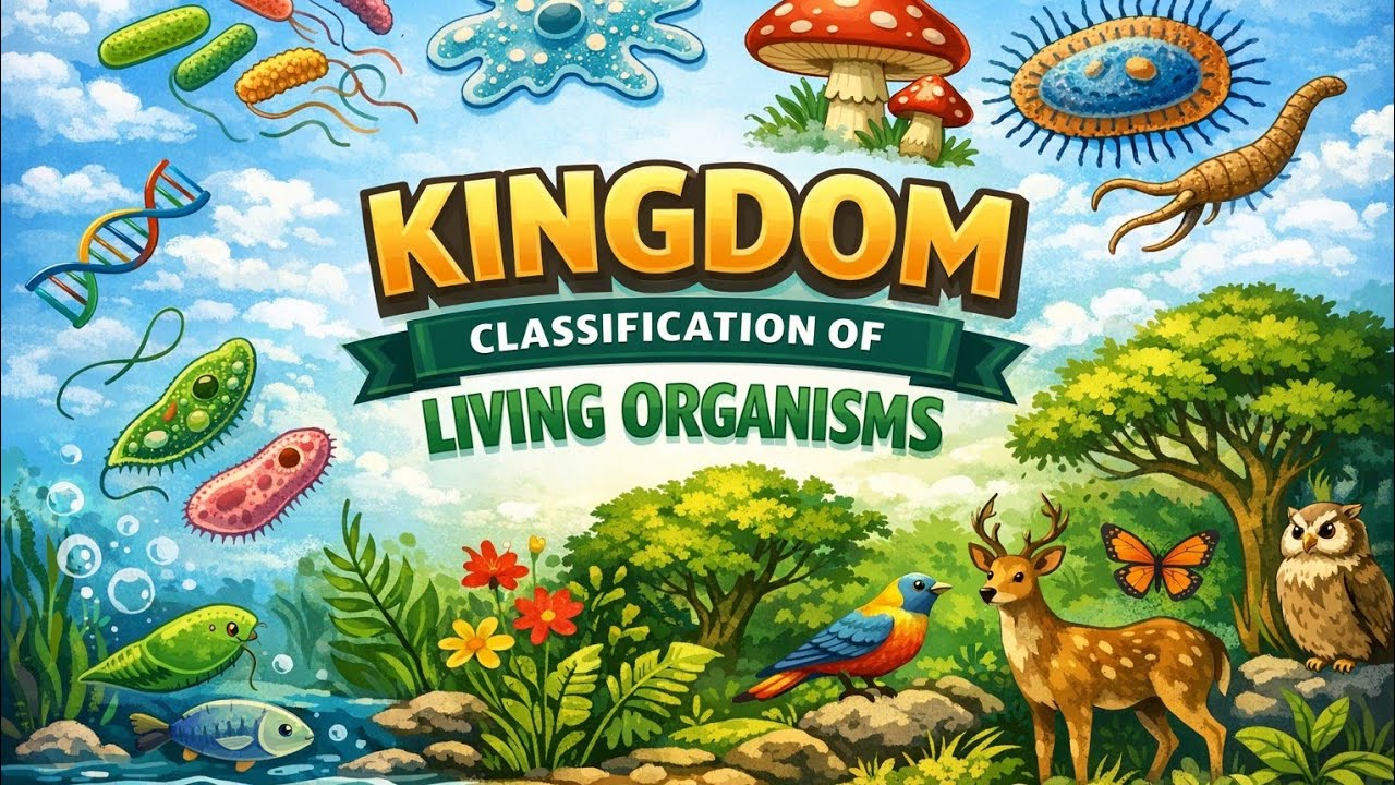 Class 1| Classification of living organisms|fundamental of plant pathology| 