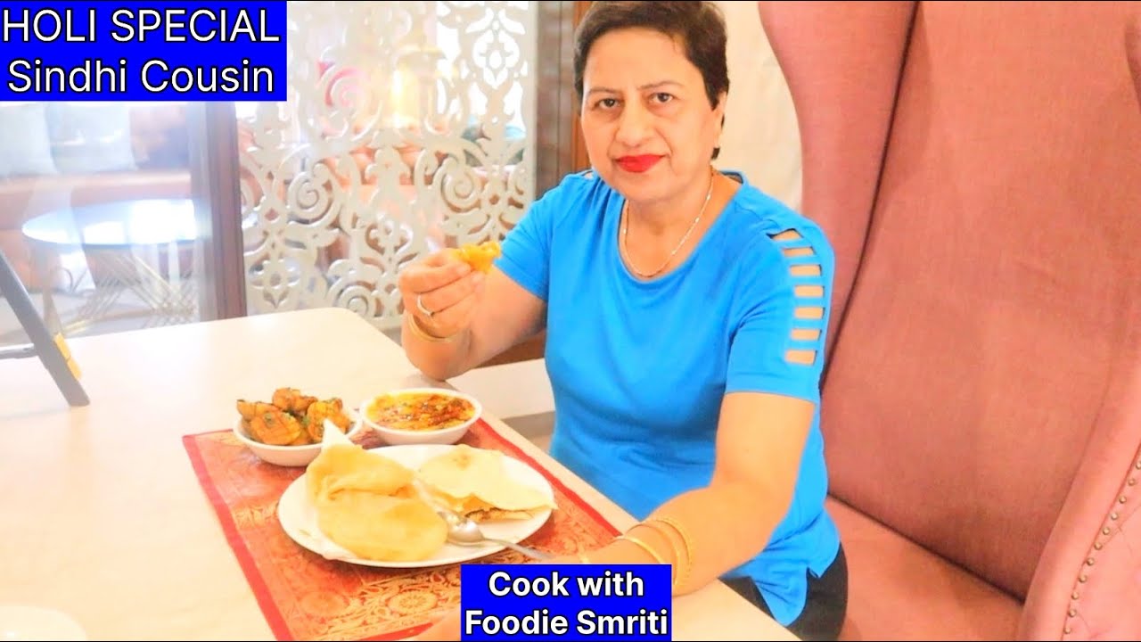 Sindhi Cuisine | ❤️HOLI SPECIAL ❤️ Poori | Makhani Dal - Adha Adha Aloo!