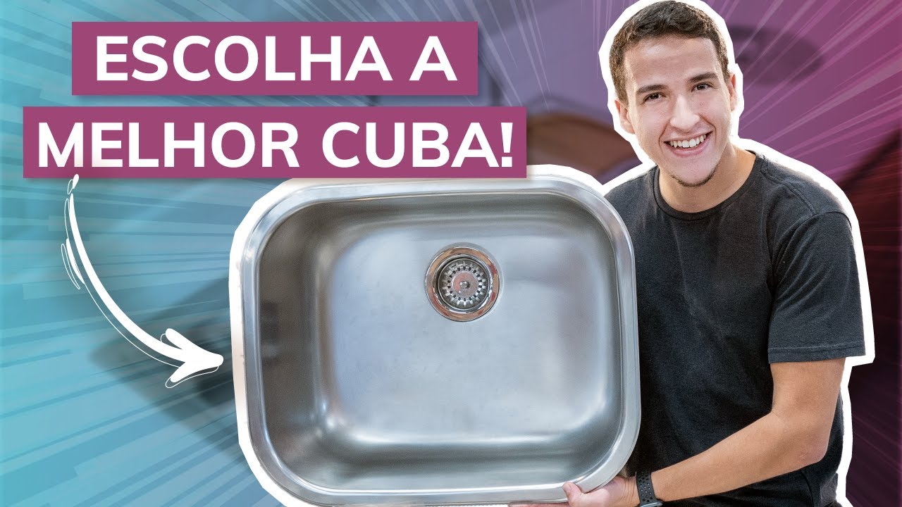 Tipos de CUBA PARA COZINHA: qual a certa pra você?