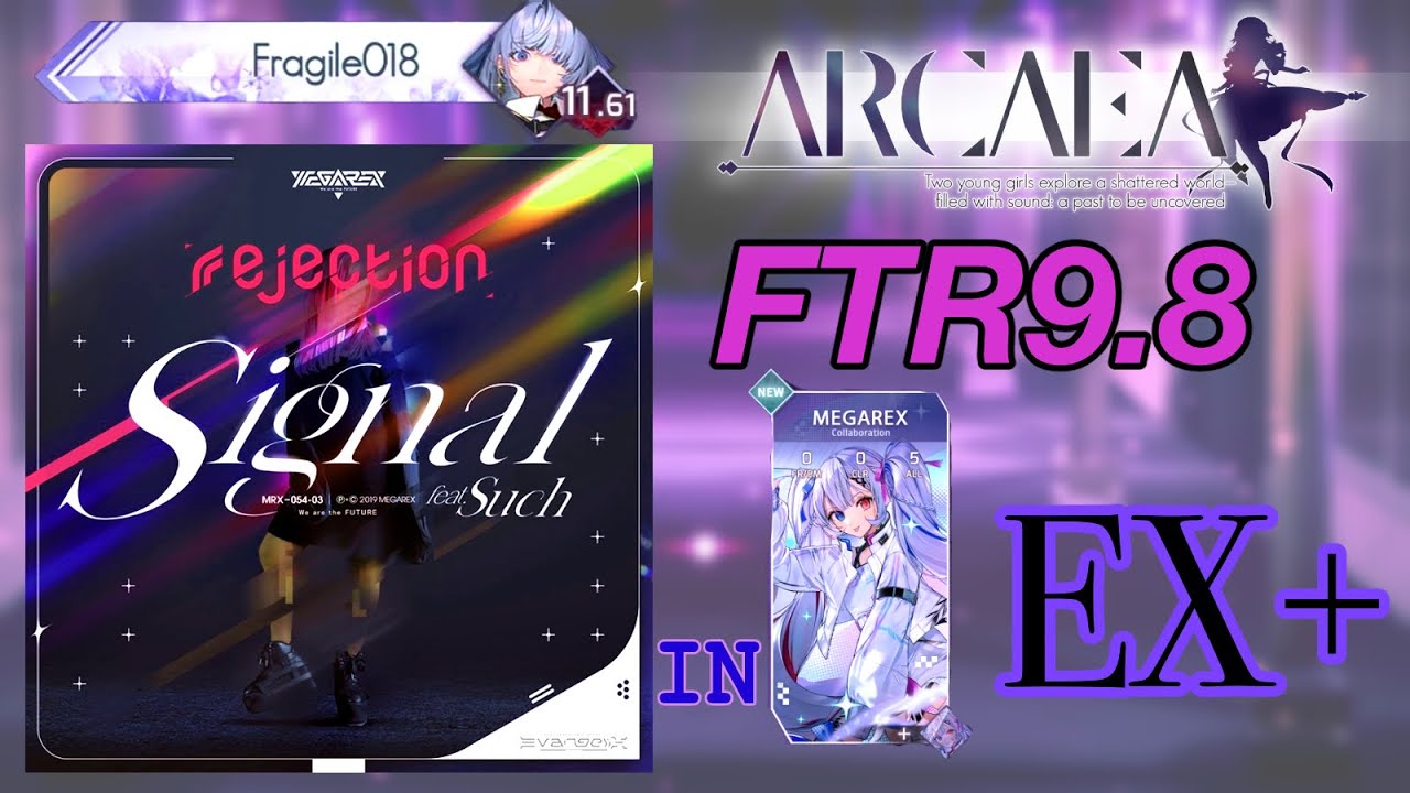 ［Arcaea/配信切り抜き］Signal (FTR) EX+達成