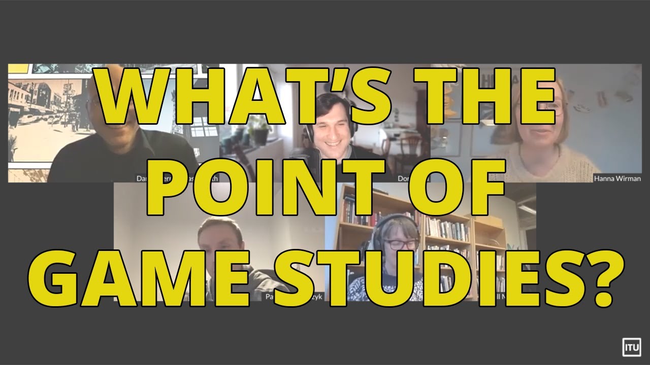Roundtable Discussion - What's the point of game studies?
