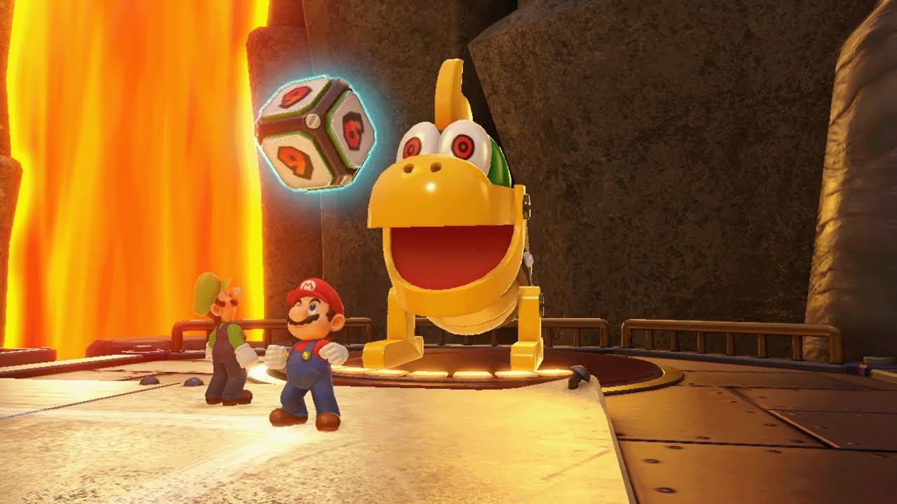 Super Mario Party Jamboree - Mario vs Spike vs Birdo vs Toad - King Bowser's Keep