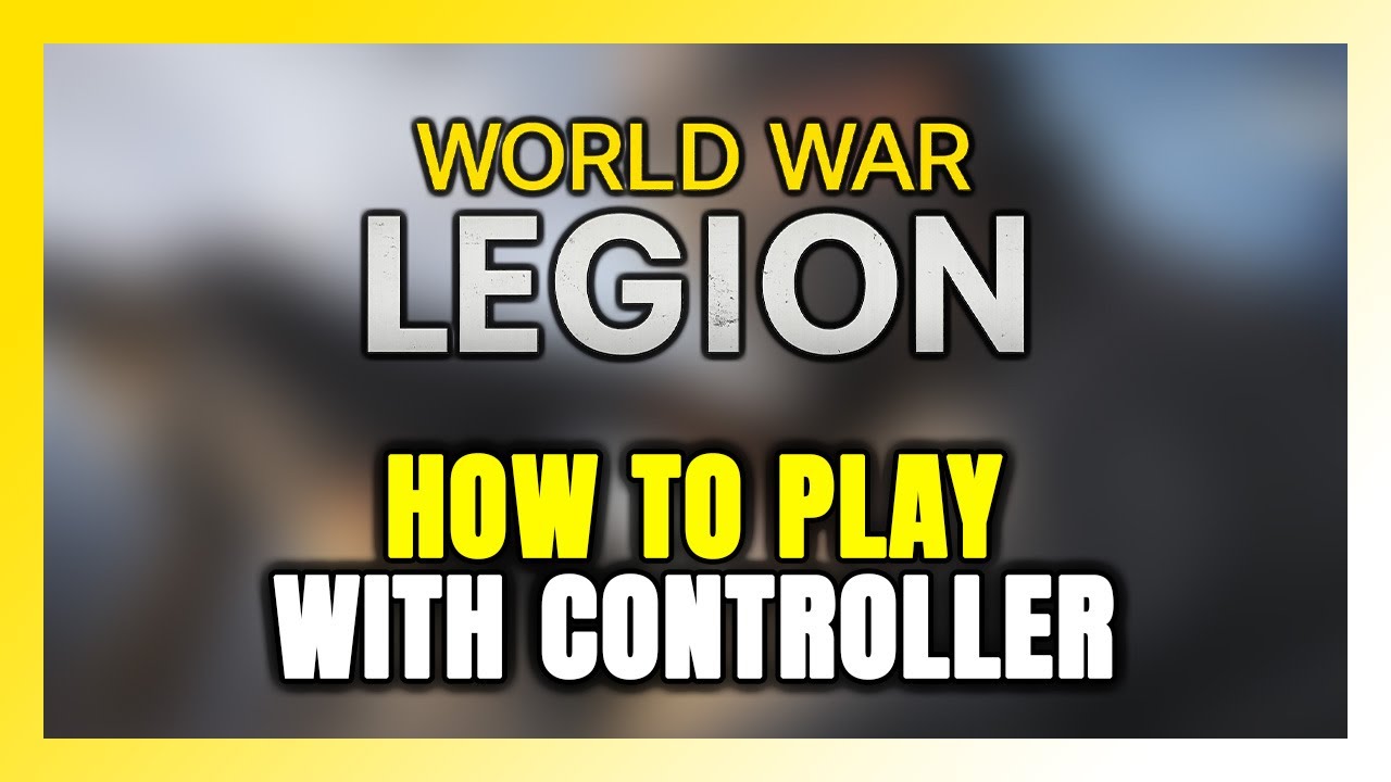 How to Play World War Legion With Controller on PC!