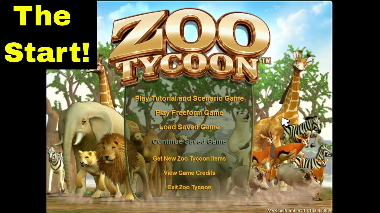 Starting off at a SMALL ZOO!!! (Zoo Tycoon Pt. 1)